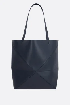 Women LOEWE Puzzle Fold medium tote bag in smooth leather