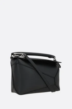 Women LOEWE Puzzle mini handbag in Classic leather