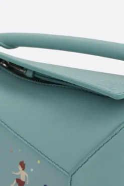 Women LOEWE Puzzle mini Squid handbag in nappa