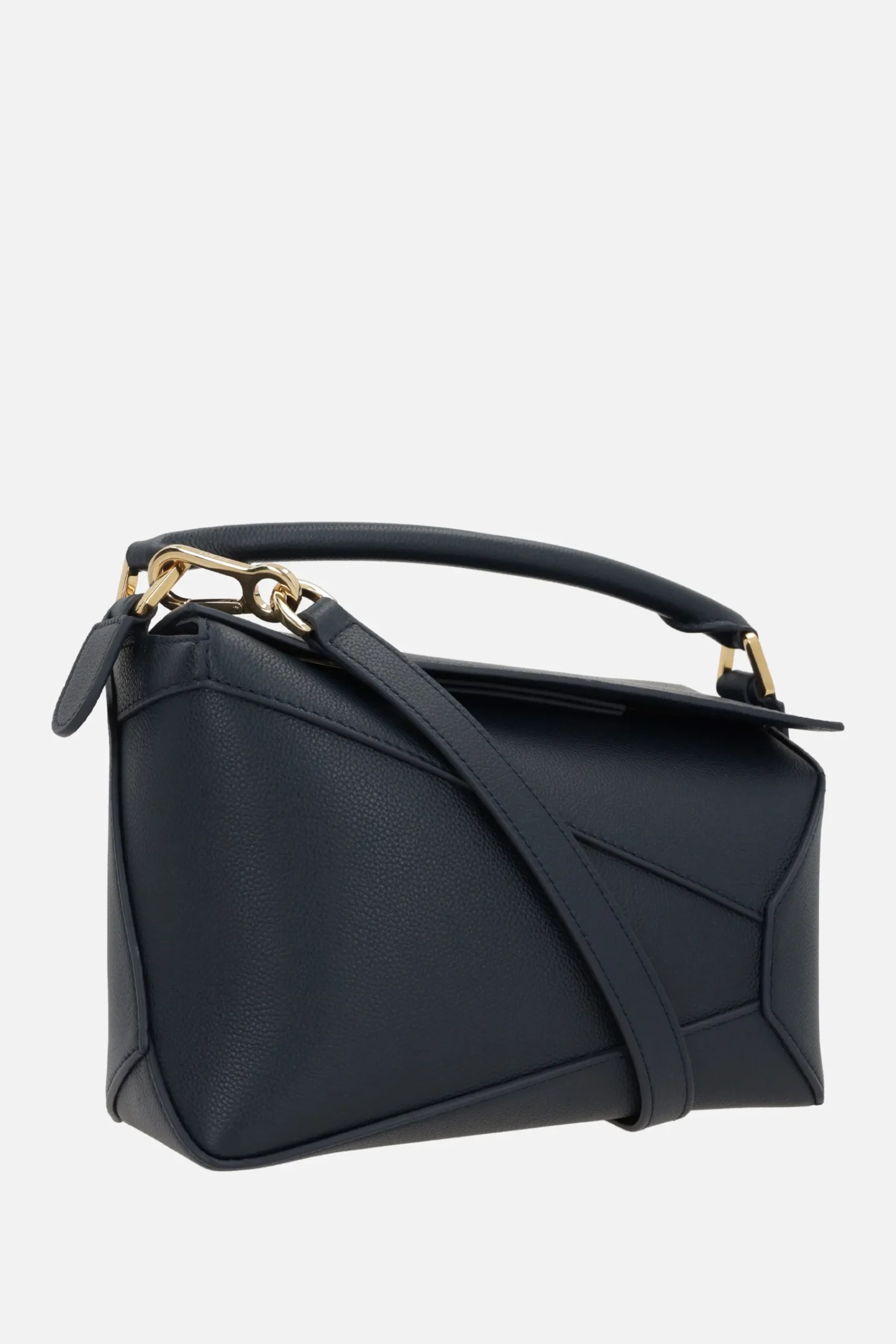 Women LOEWE Puzzle small handbag in grainy leather
