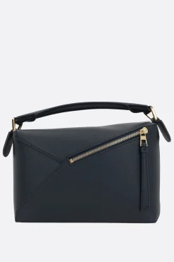 Women LOEWE Puzzle small handbag in grainy leather