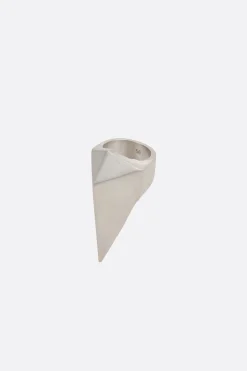 Women RICK OWENS Pyramid brass ring
