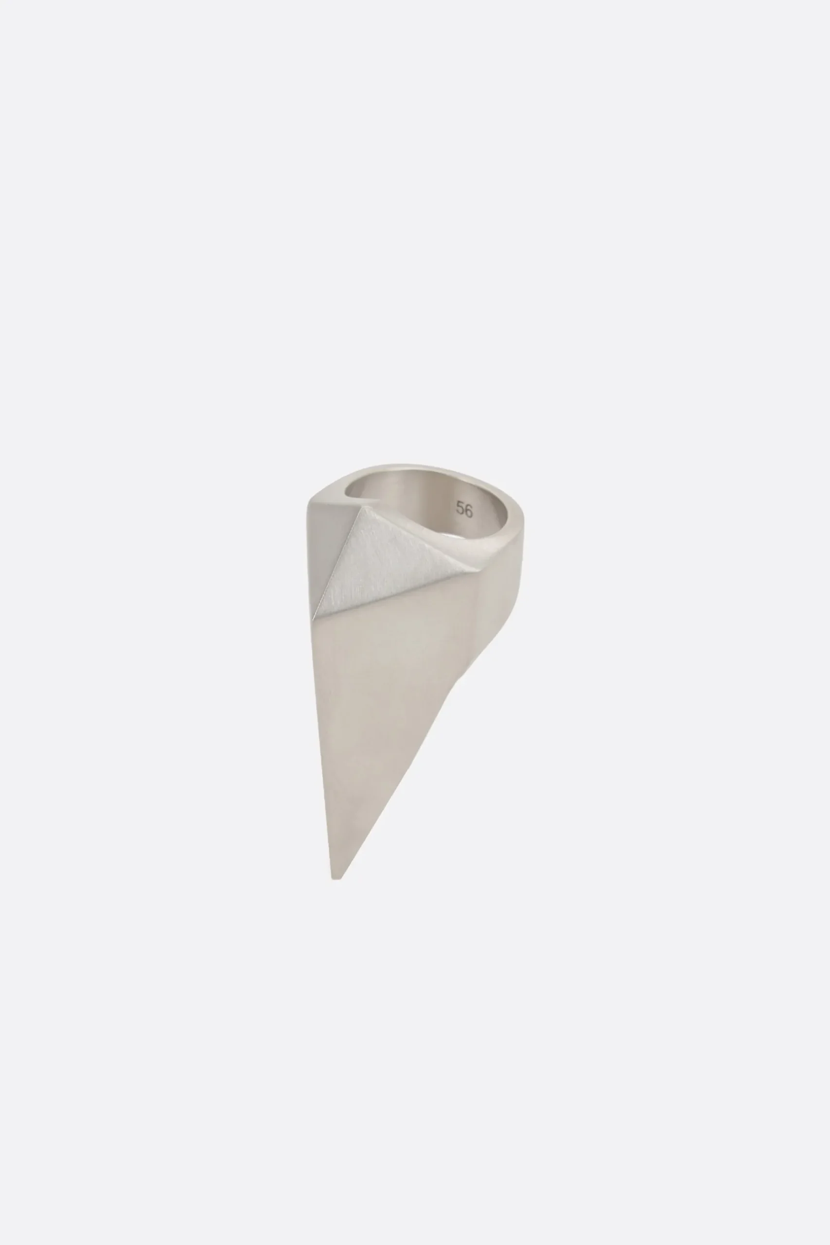 Women RICK OWENS Pyramid brass ring