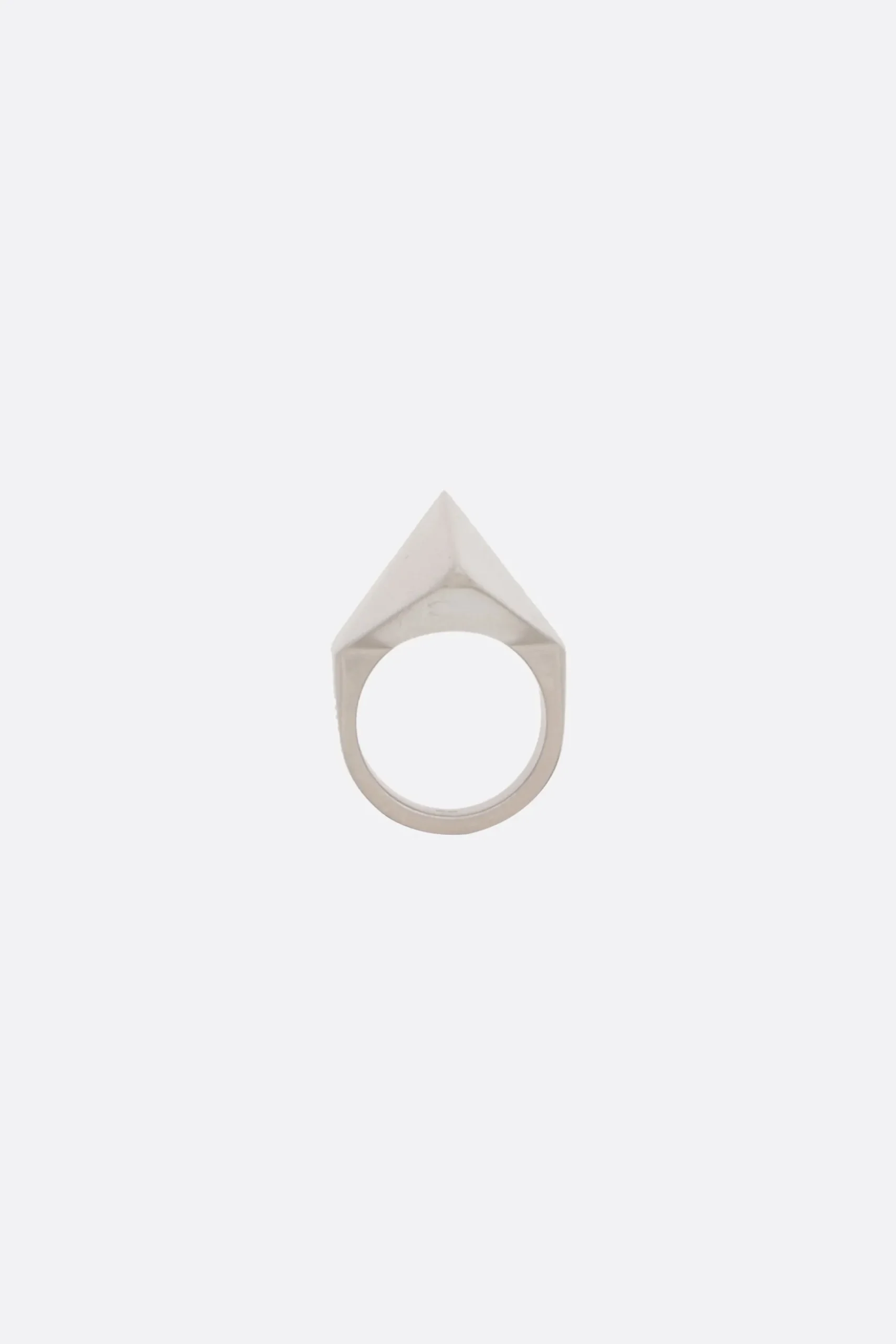 Women RICK OWENS Pyramid brass ring