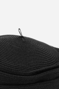 Women Y'S raffia tucked beret
