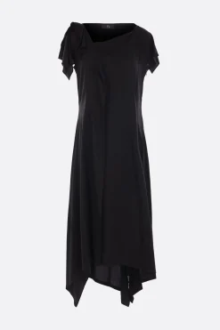 Women Y'S rayon asymmetric dress