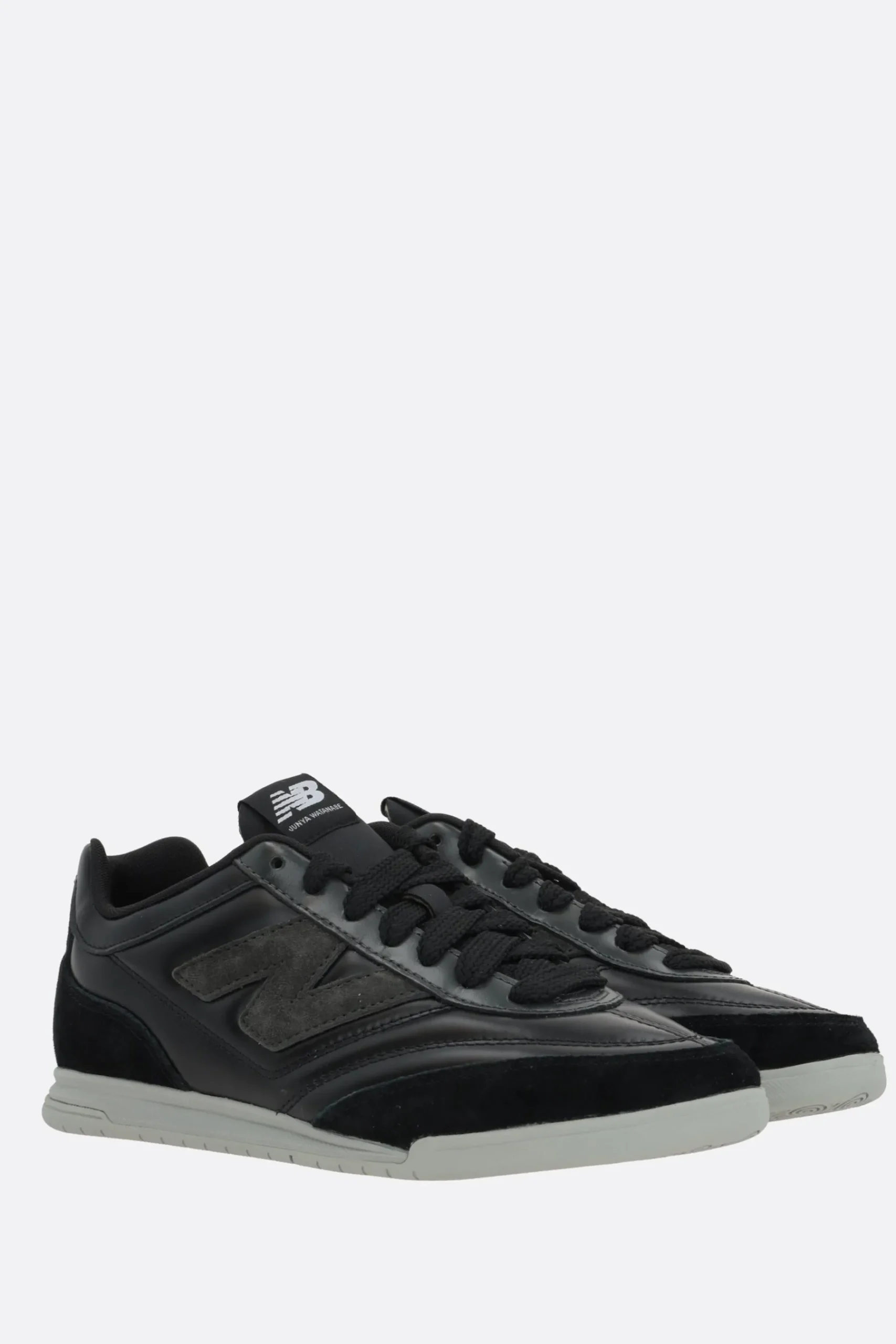 Women JUNYA WATANABE RC42 smooth leather and suede sneakers