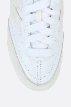 Women JUNYA WATANABE RC42 smooth leather and suede sneakers