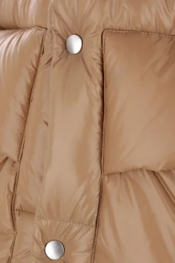 JIL SANDER recycled nylon oversize sleeveless down jacket