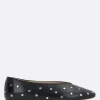 Women LE MONDE BERYL Regency slippers in studded leather