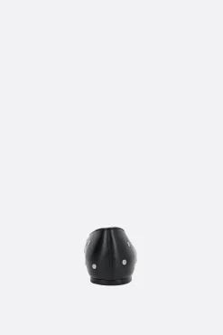 Women LE MONDE BERYL Regency slippers in studded leather