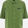 NAMACHEKO Regiment short-sleeve shirt in poplin