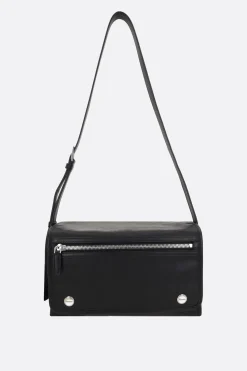 Women BORAGNO X 10 CORSO COMO Remo Flap shoulder bag in recycled nylon