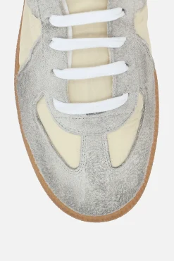 MAISON MARGIELA Replica sneakers in nylon and suede