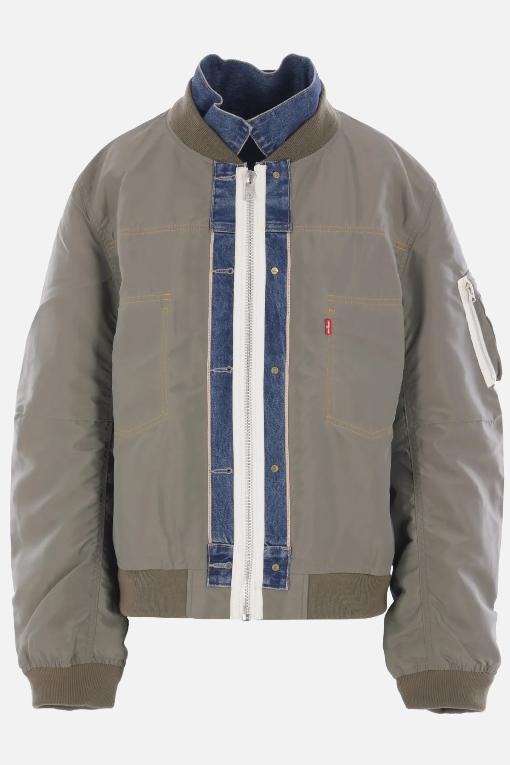 Women LEVI'S X SACAI reversible jacket in denim and nylon