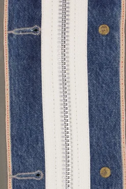 Women LEVI'S X SACAI reversible jacket in denim and nylon
