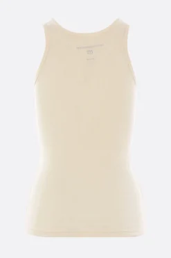 Women META CAMPANIA COLLECTIVE rib jersey tank top