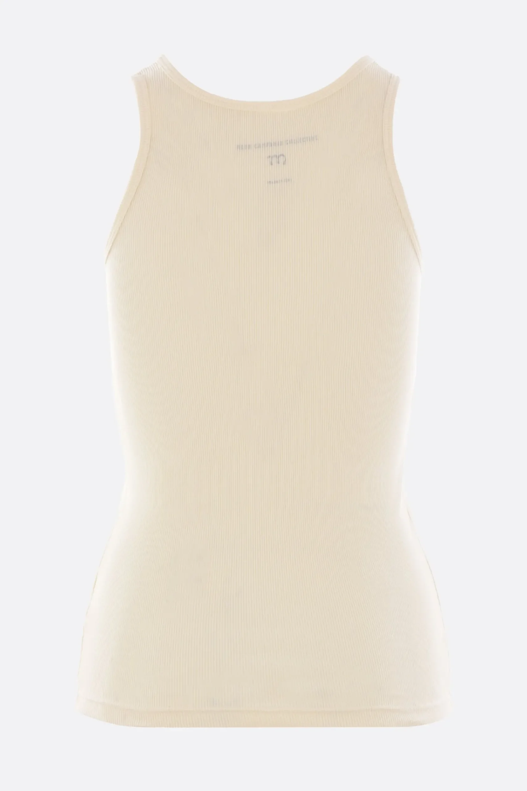 Women META CAMPANIA COLLECTIVE rib jersey tank top