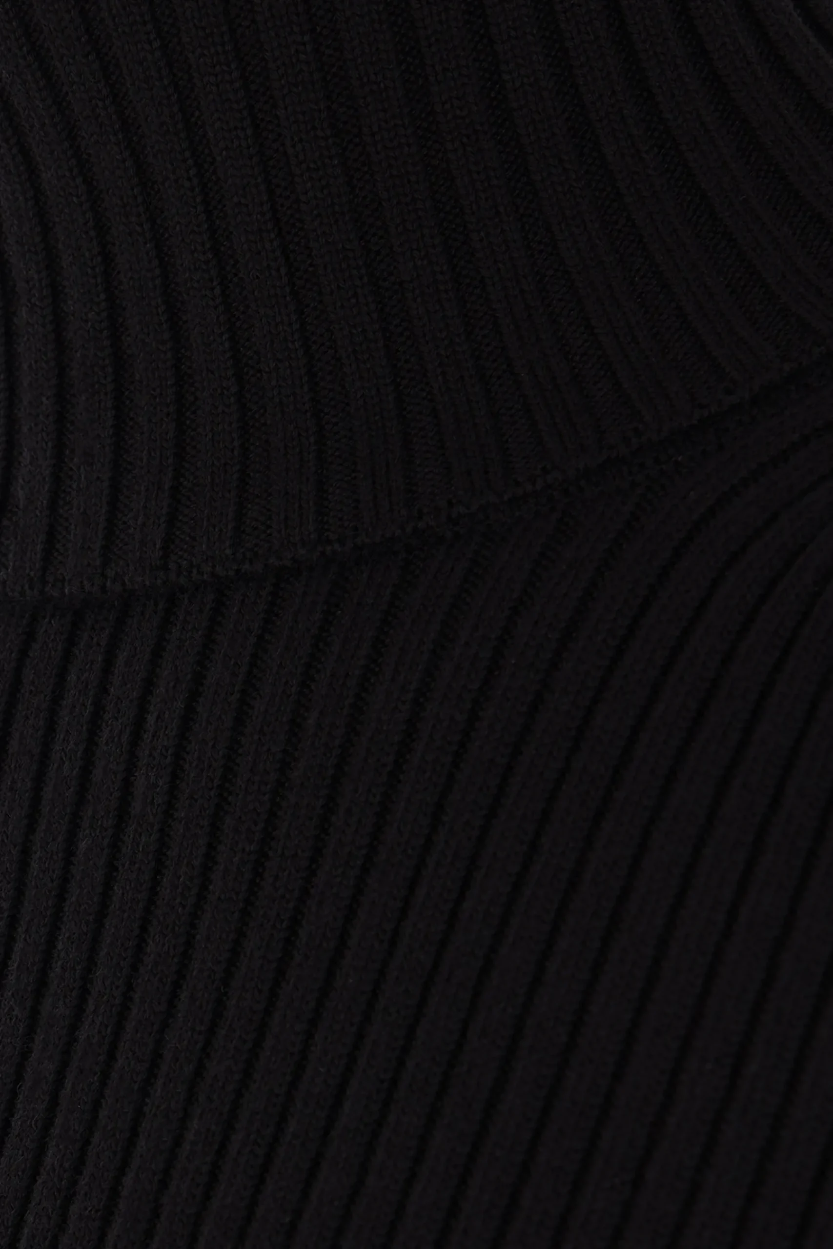 Women JUNYA WATANABE rib wool turtleneck