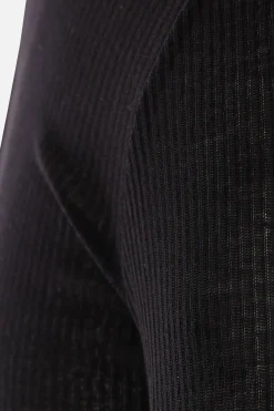 Women RICK OWENS ribbed jersey long-sleeved t-shirt