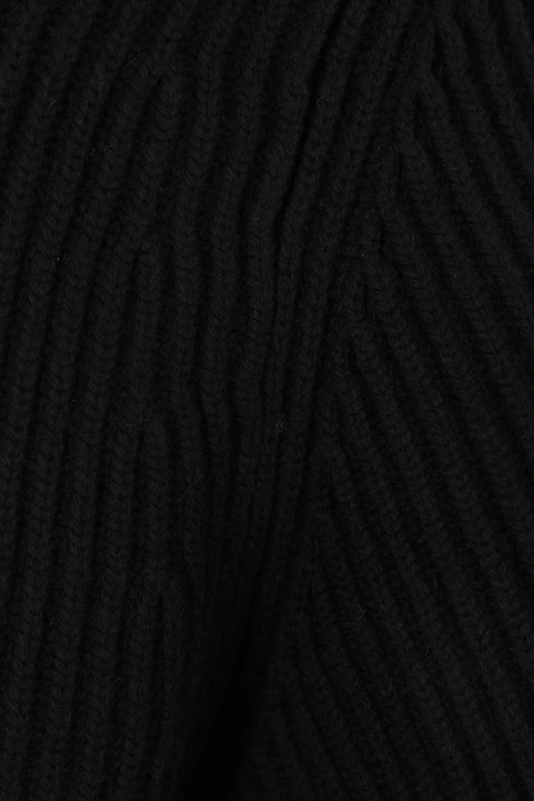 Women YOHJI YAMAMOTO ribbed knit cropped top