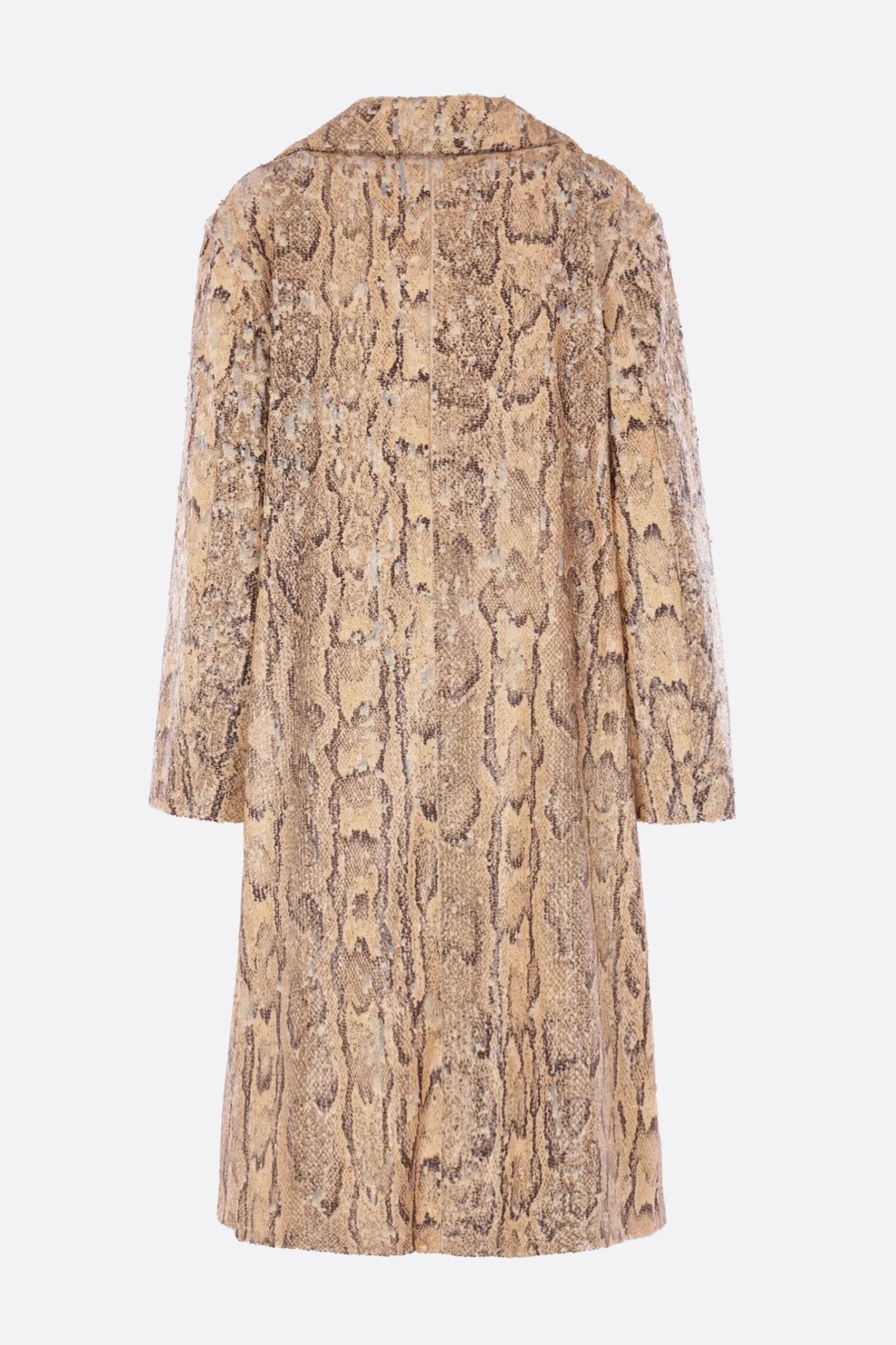 Women DRIES VAN NOTEN Ricca coat in sequinned cotton