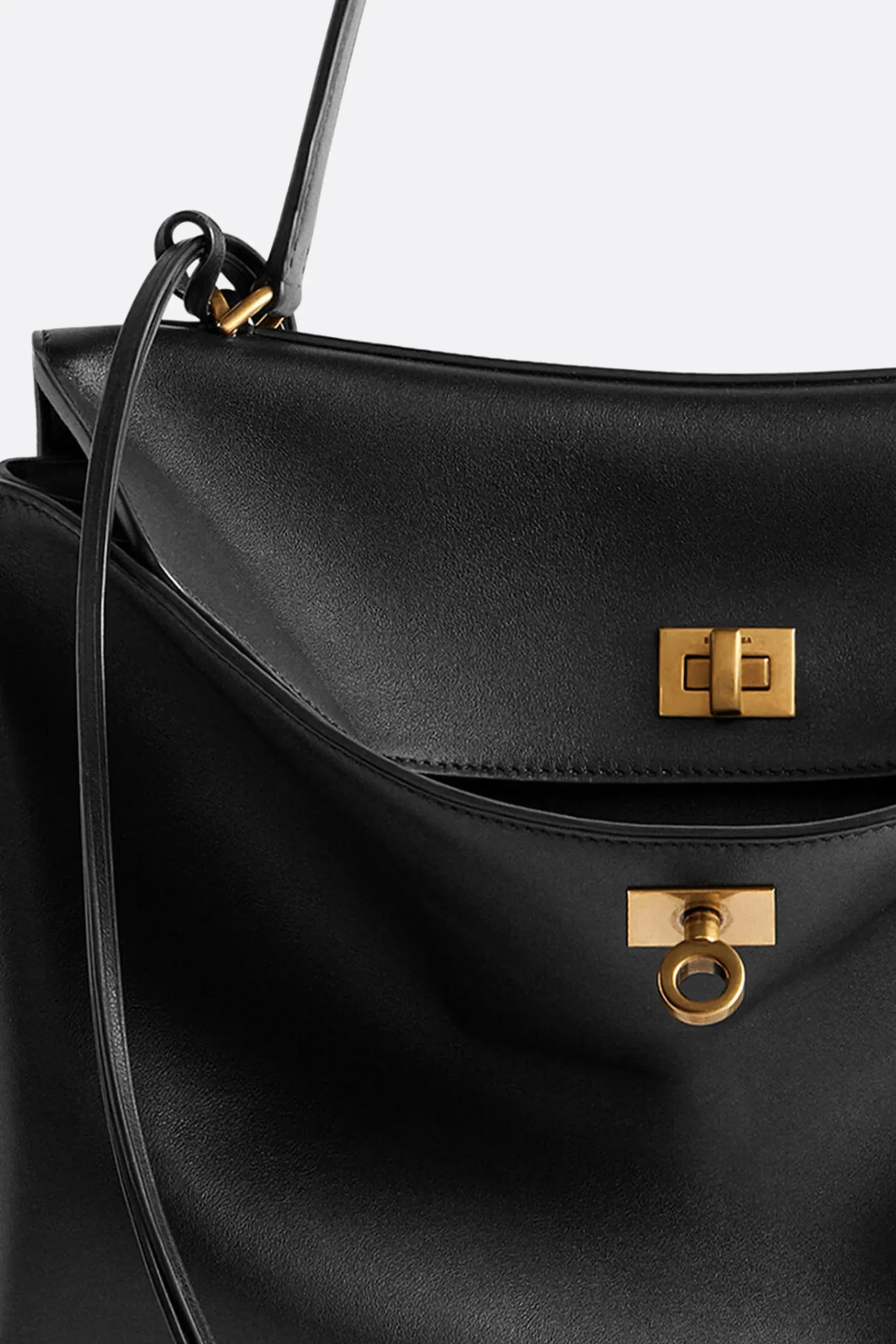 Women BALENCIAGA Rodeo large handbag in smooth leather