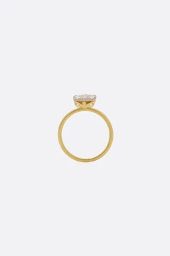 Women HUM Rosecut Diamond Pavé ring