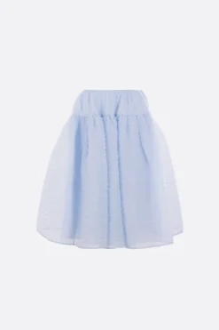 Women CECILIE BAHNSEN Rosie circle skirt in quilted Nimbus fabric