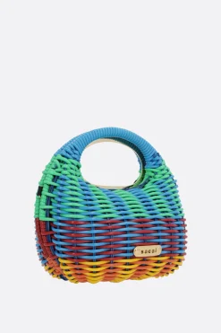 Women SACAI Round handbag in PVC