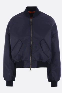 BALENCIAGA Round padded bomber jacket in nylon