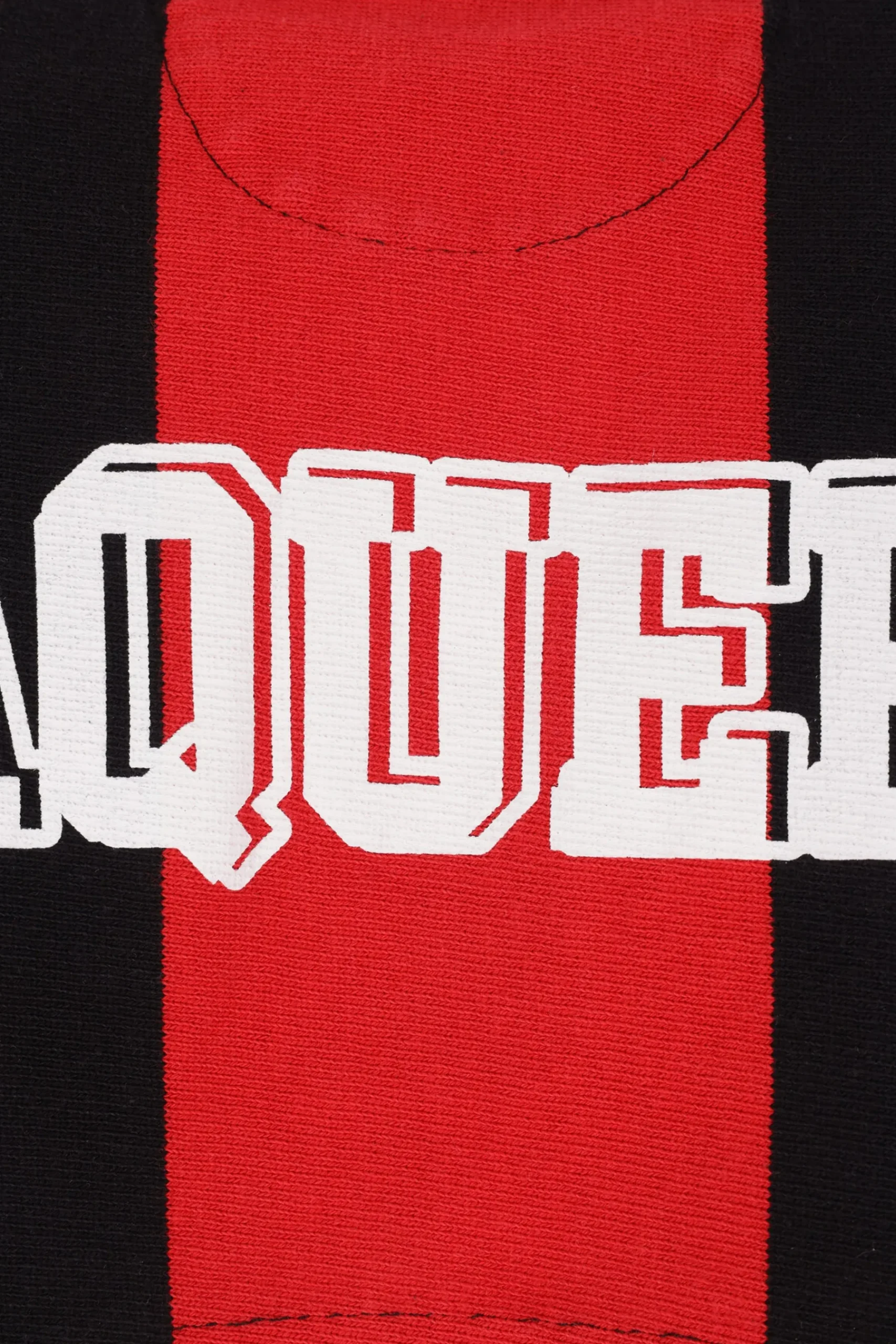 Women VAQUERA Rugby cropped sweatshirt in striped jersey