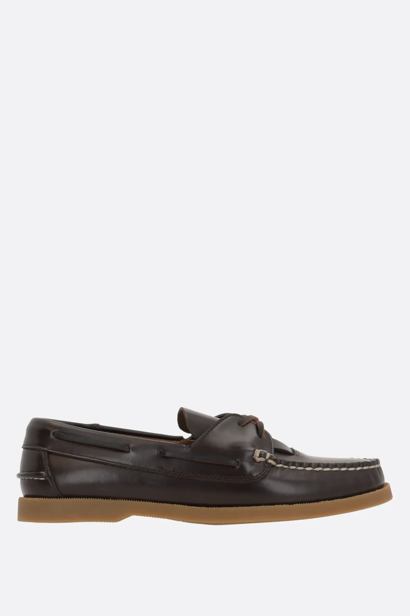 Women HEREU Saler Nautic boat shoes in smooth leather