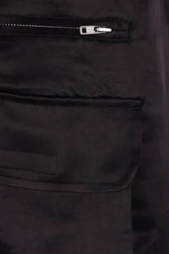 BLACK COMME des GARÇONS satin and twill jacket