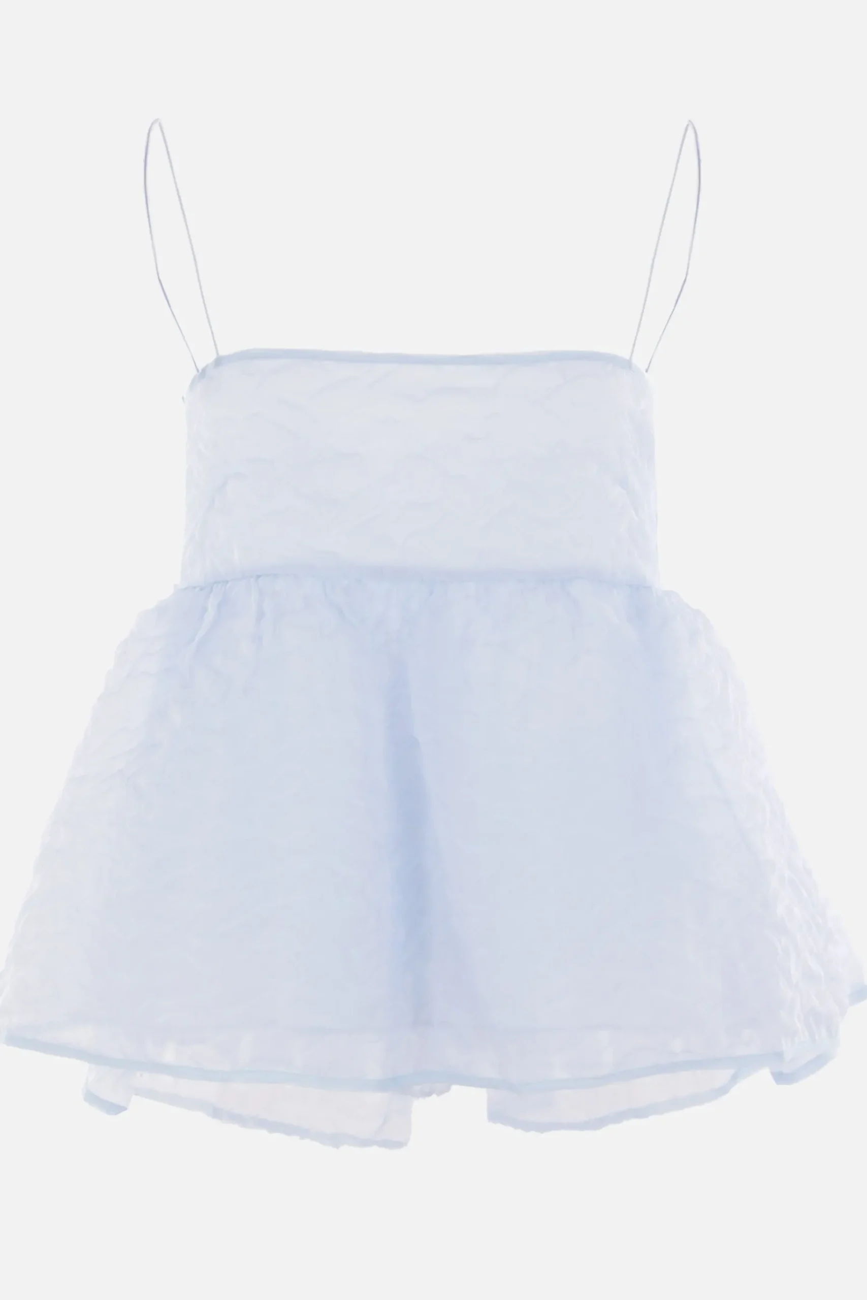 Women CECILIE BAHNSEN Selena top in quilted Nimbus fabric