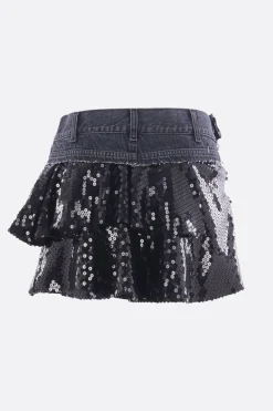 Women ALL IN sequin triple skirt