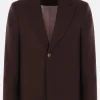 SÉFR Seydou single-breasted jacket in wool blend