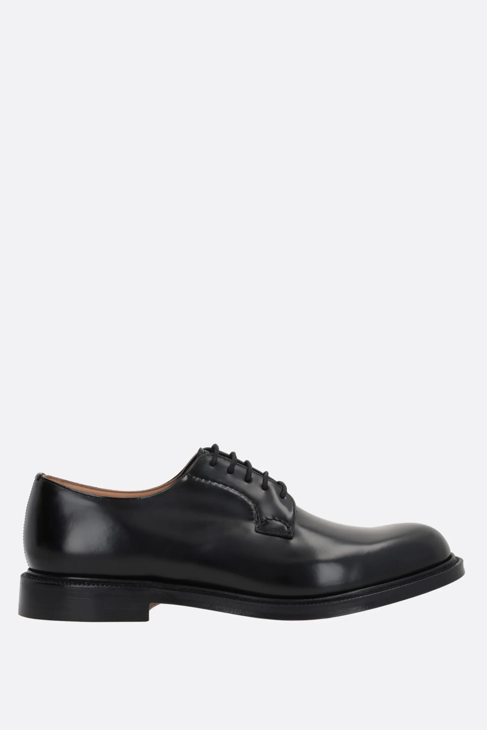 CHURCH'S Shannon derby shoes in brushed leather