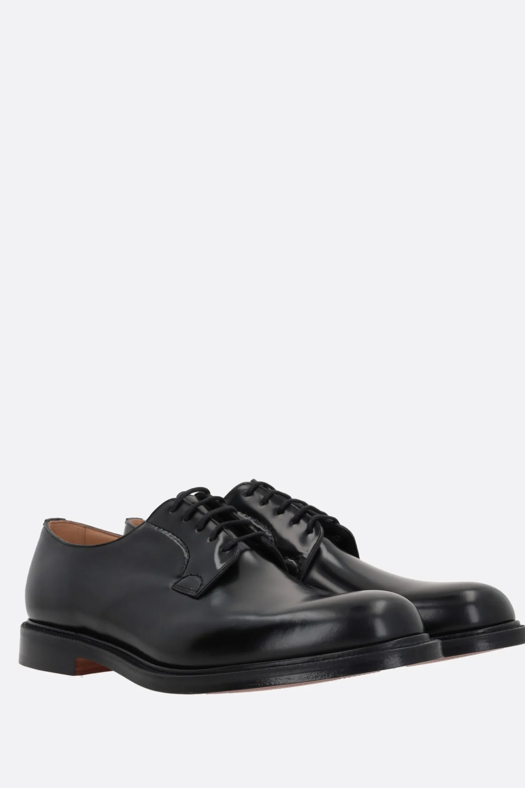 CHURCH'S Shannon derby shoes in brushed leather