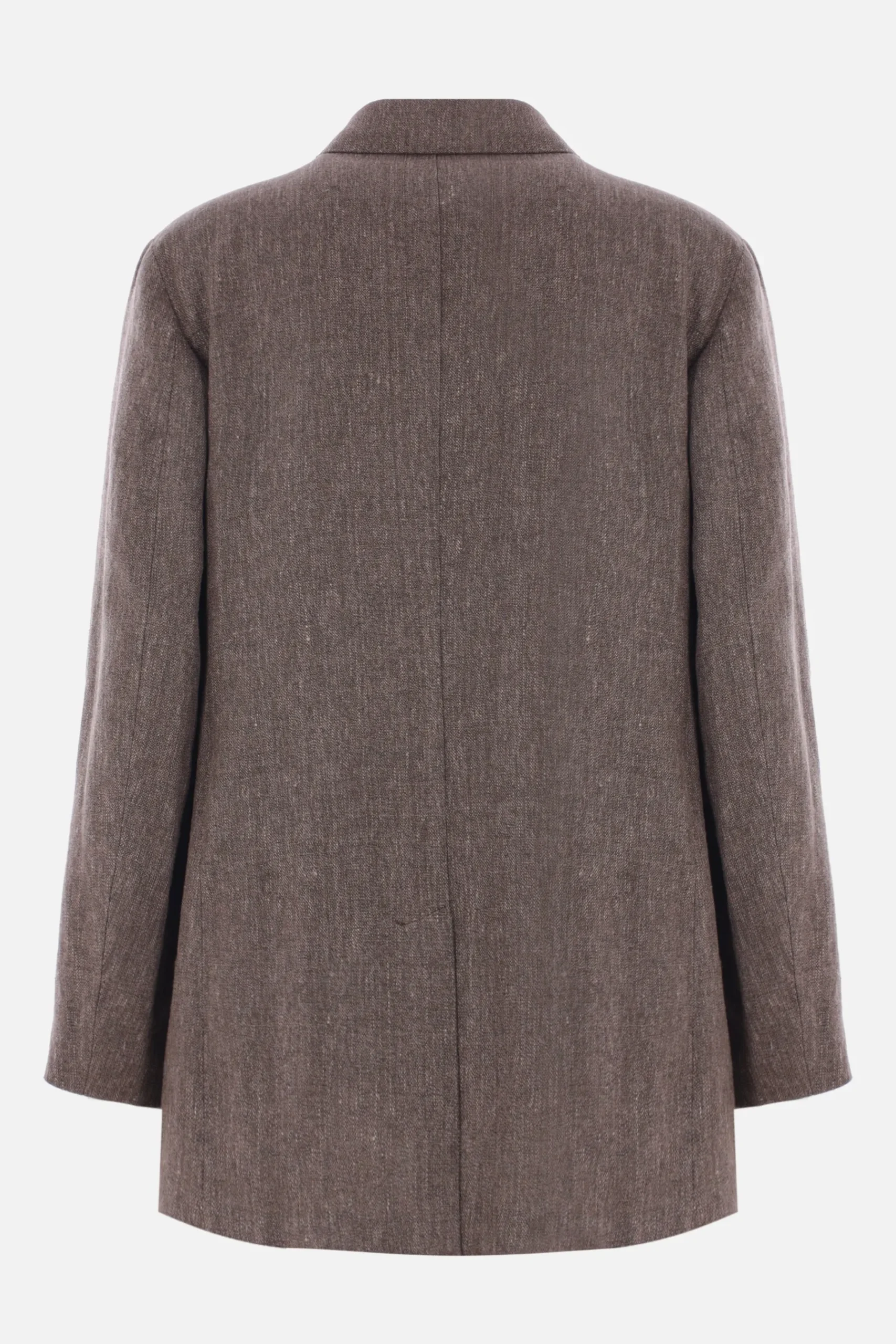 OUR LEGACY Sharp DB double-breasted jacket in linen and cotton