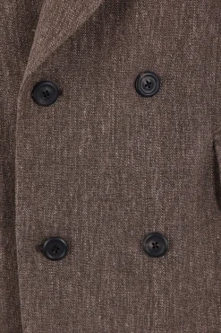 OUR LEGACY Sharp DB double-breasted jacket in linen and cotton