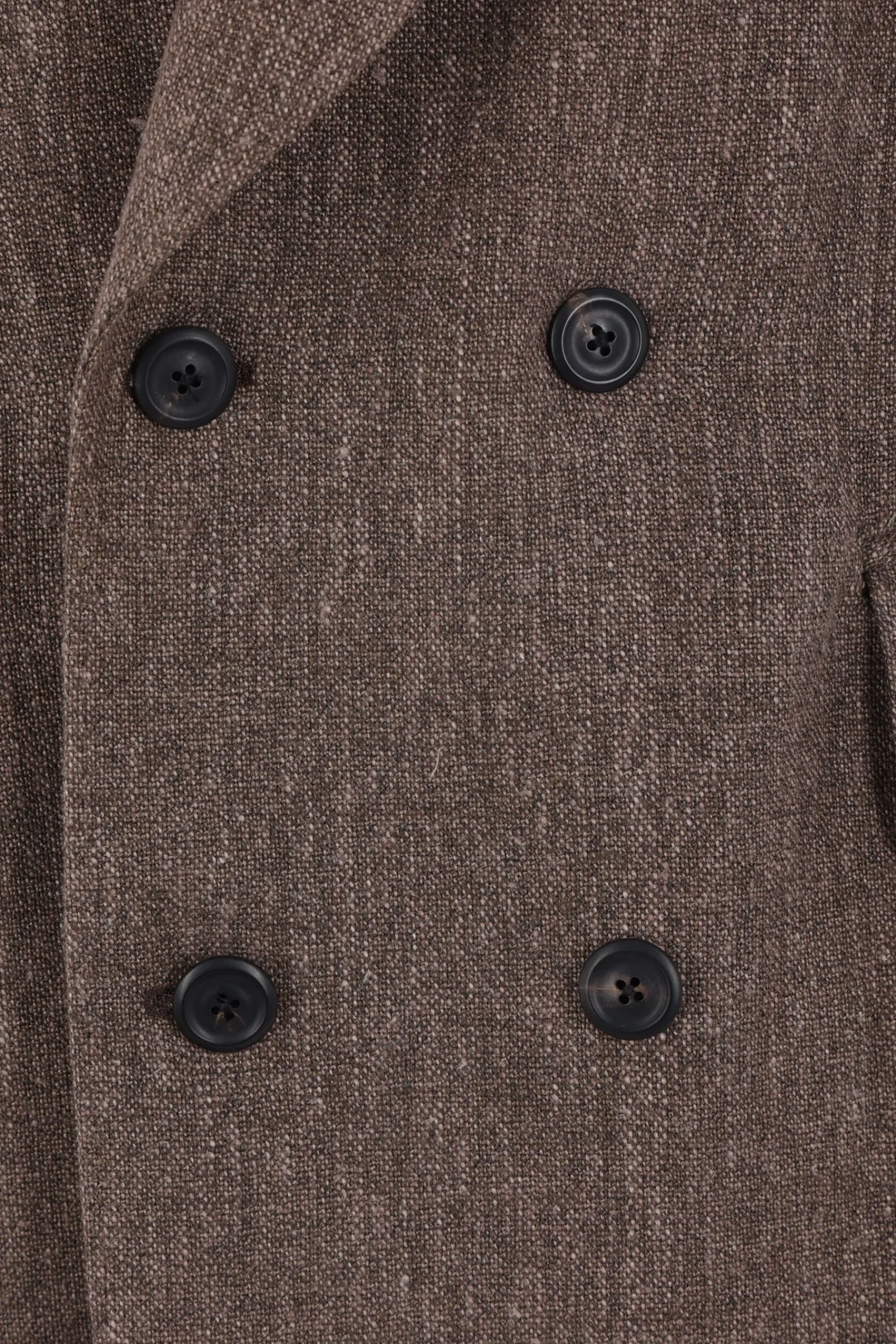 OUR LEGACY Sharp DB double-breasted jacket in linen and cotton
