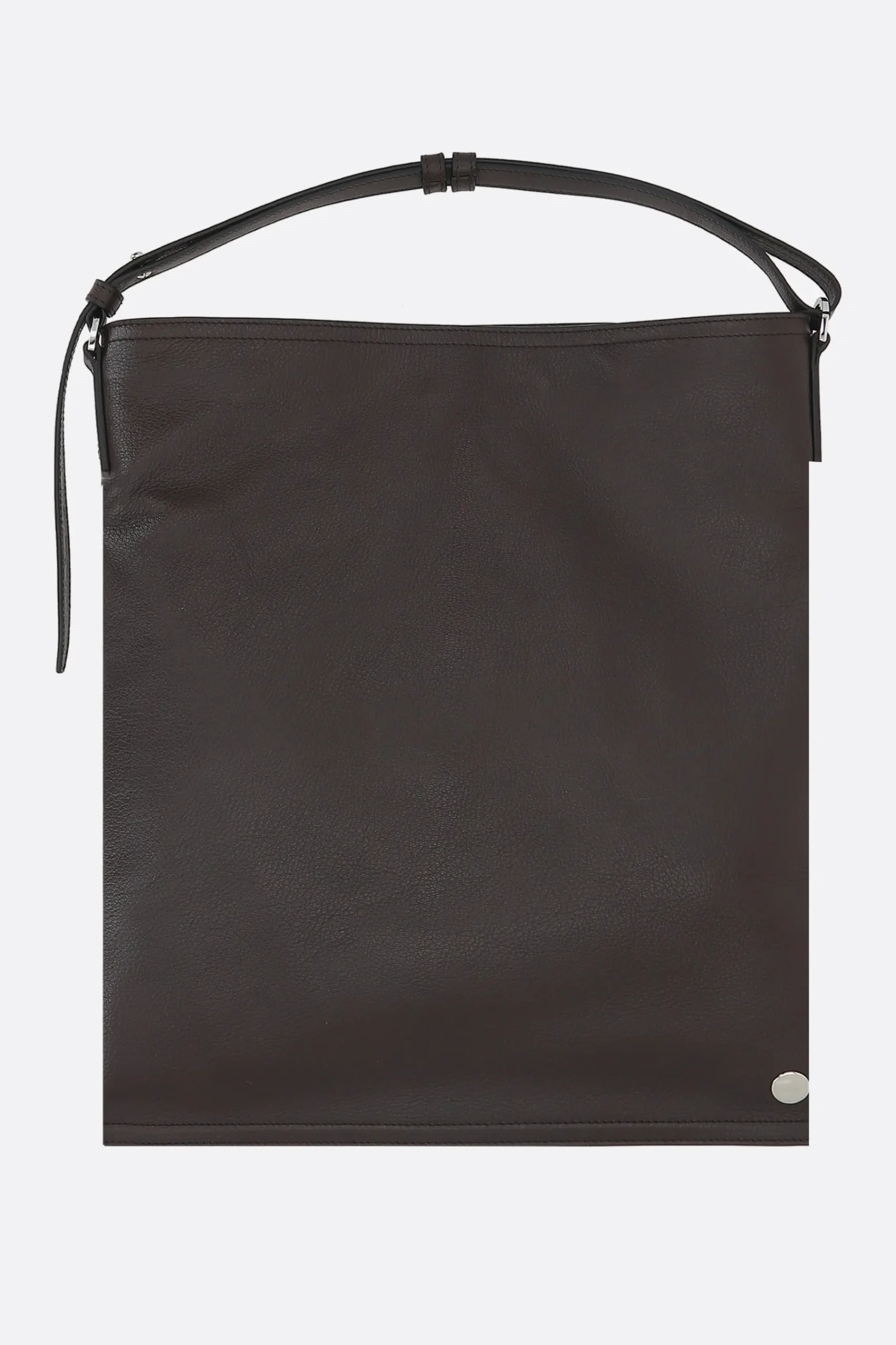 Women BORAGNO X 10 CORSO COMO Sharp large hobo bag in grainy leather