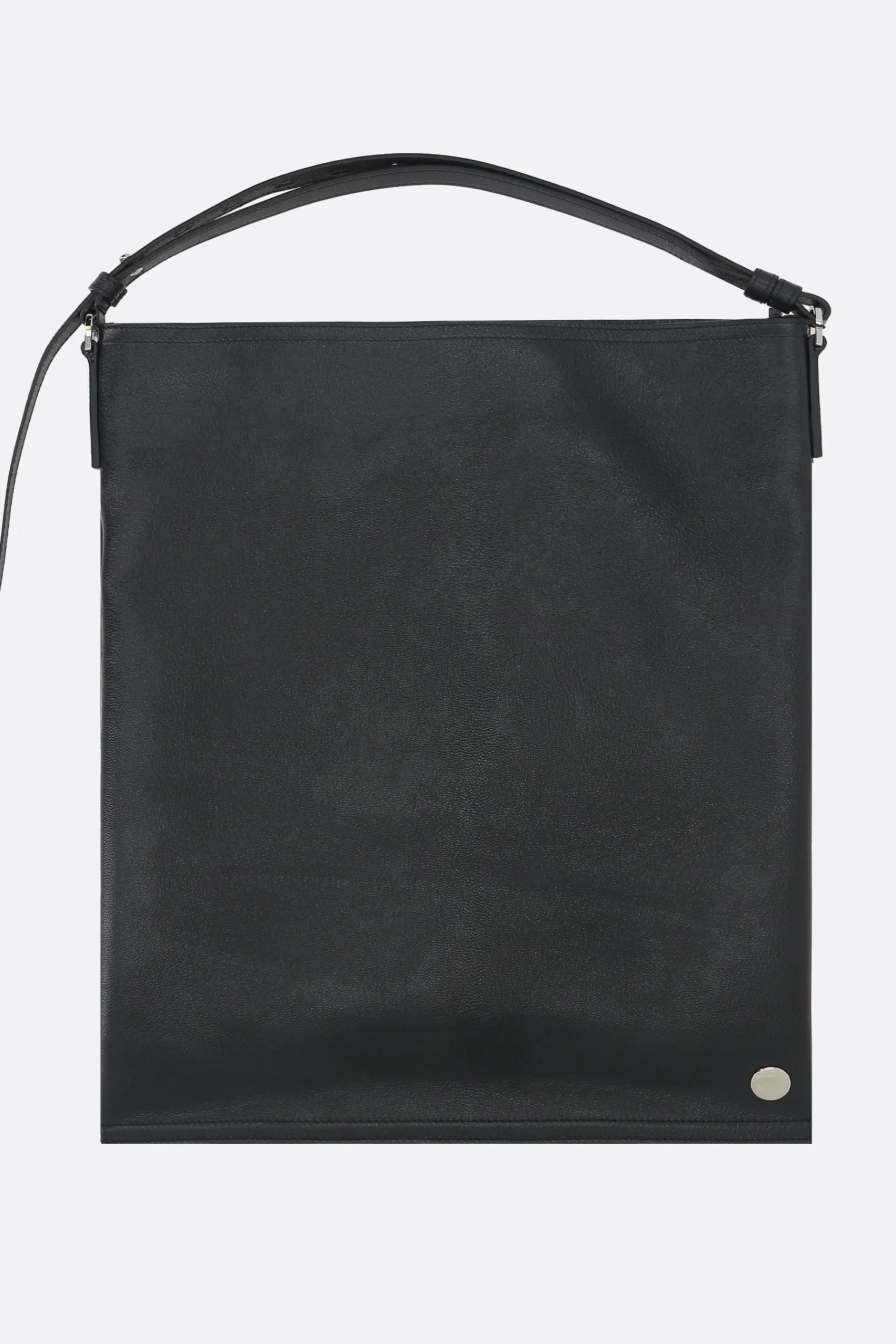 Women BORAGNO X 10 CORSO COMO Sharp large hobo bag in grainy leather