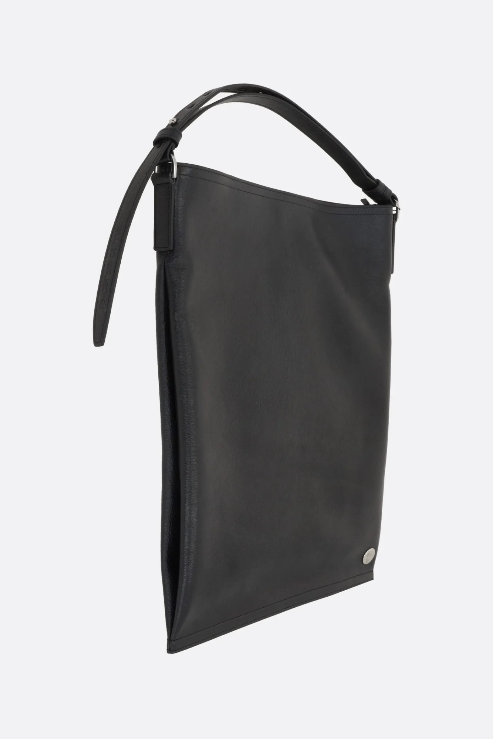 Women BORAGNO X 10 CORSO COMO Sharp large hobo bag in grainy leather