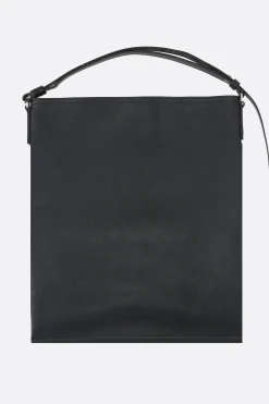 Women BORAGNO X 10 CORSO COMO Sharp large hobo bag in grainy leather