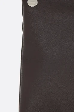 Women BORAGNO X 10 CORSO COMO Sharp large hobo bag in grainy leather