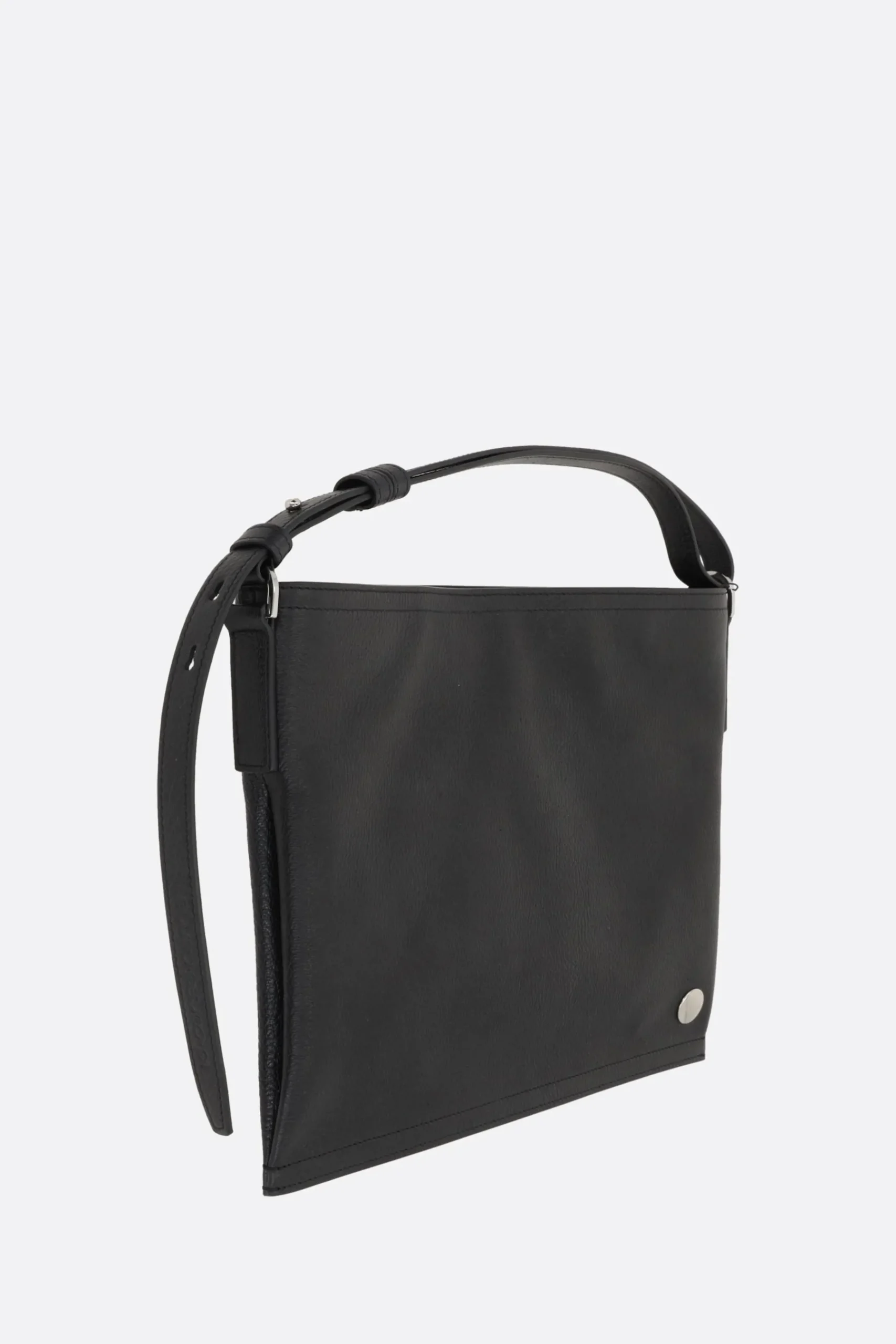 Women BORAGNO X 10 CORSO COMO Sharp small hobo bag in grainy leather