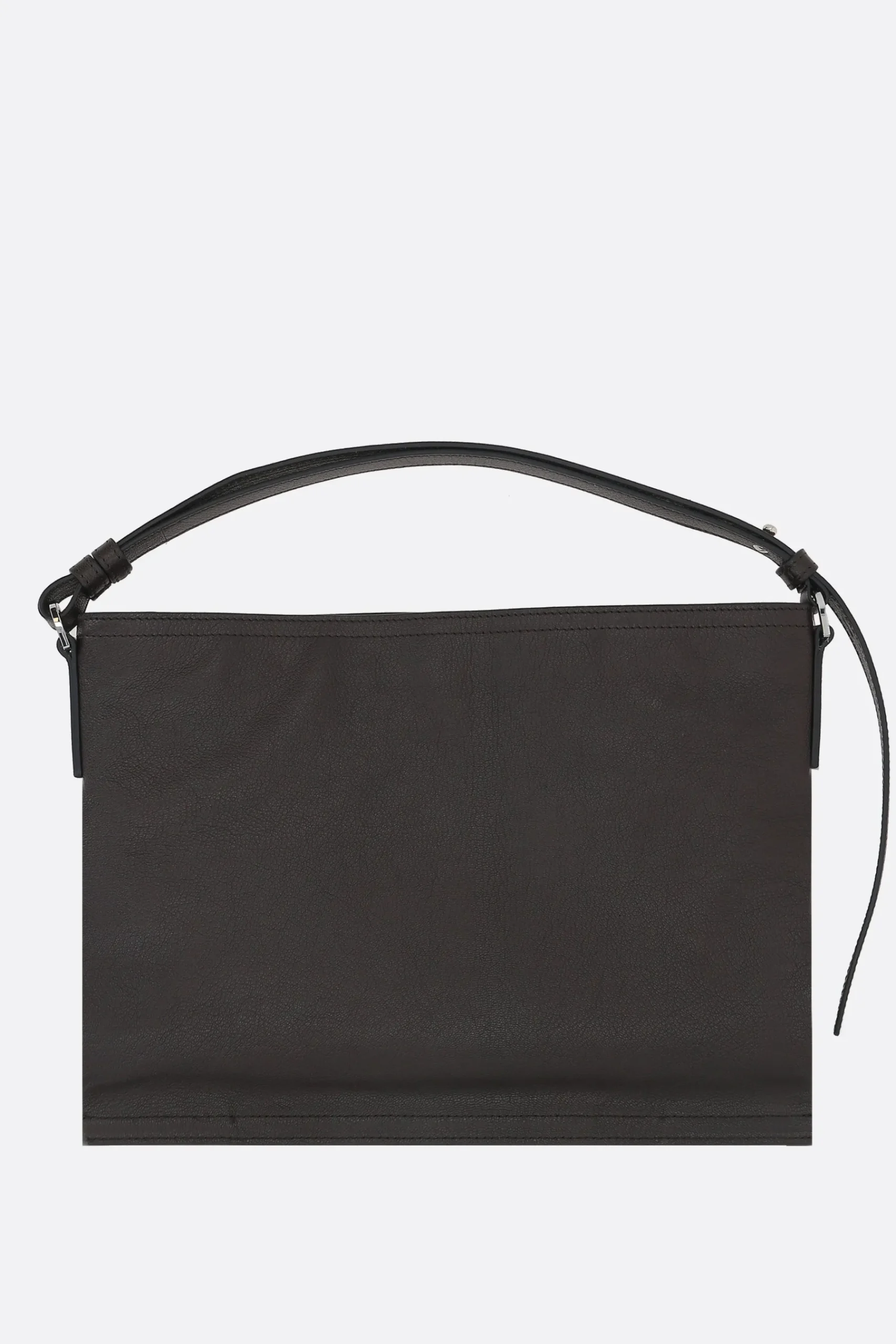 Women BORAGNO X 10 CORSO COMO Sharp small hobo bag in grainy leather
