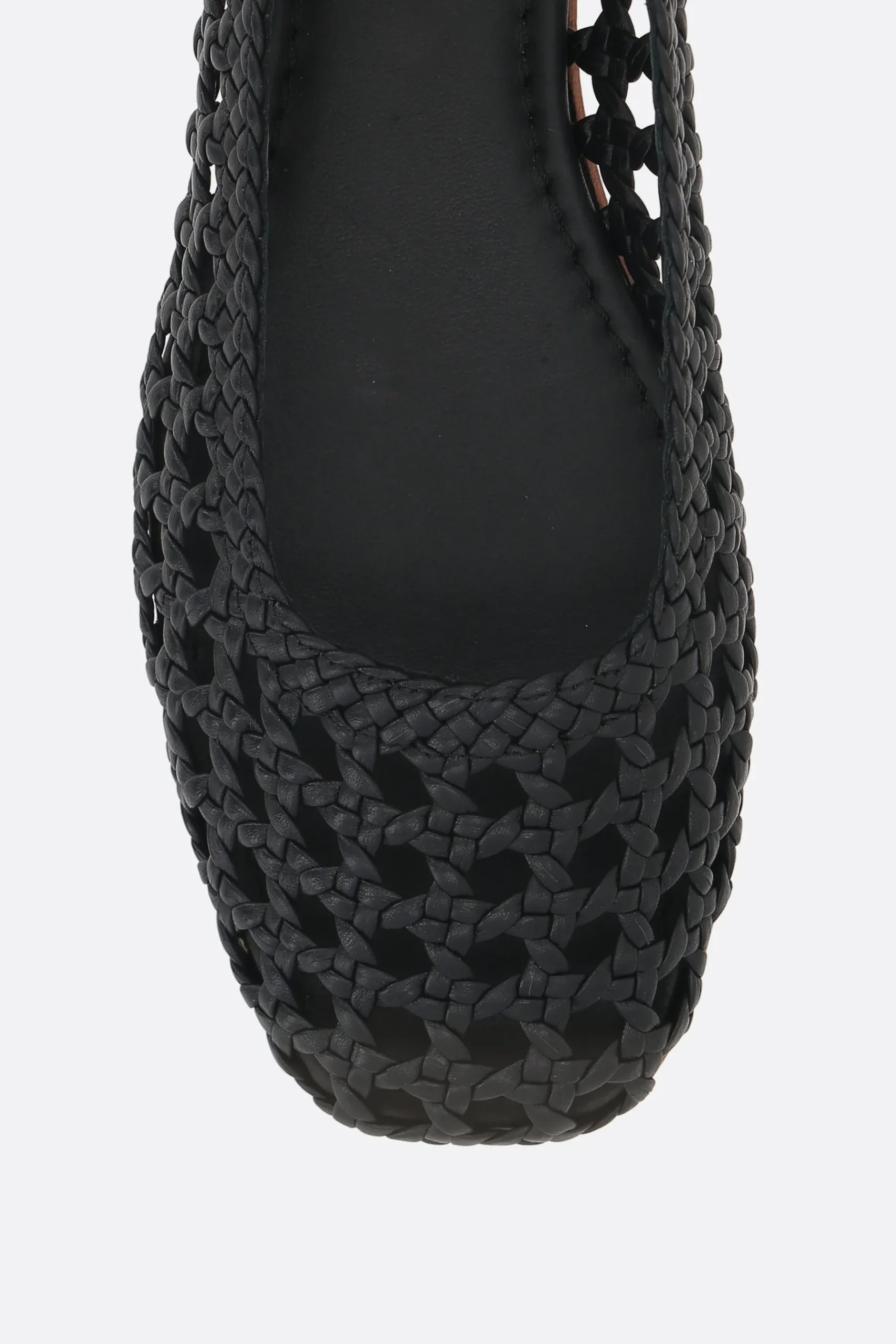 Women PALOMA BARCELO' Shell ballerinas in woven leather
